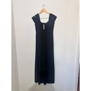 R&M Richards Black Long Elegant Formal Dress Size 6